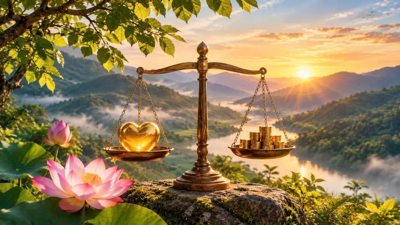 The reward for a highly ethical person is that they will feel peace within themselves, and their heart is at ease because their mind is pure.