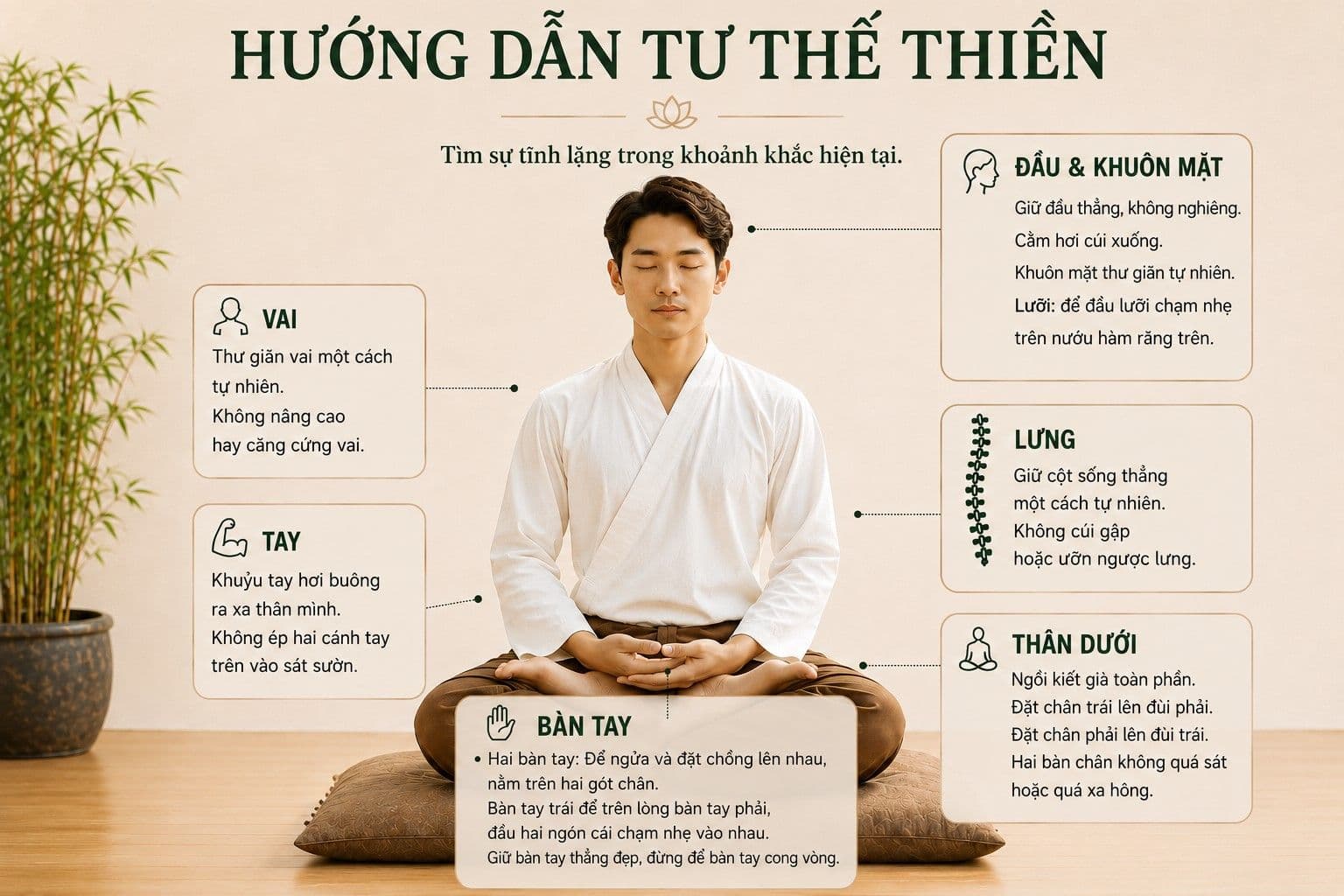 Hướng Dẫn Ngồi Thiền: Phương Pháp Và Cách Thực Hành