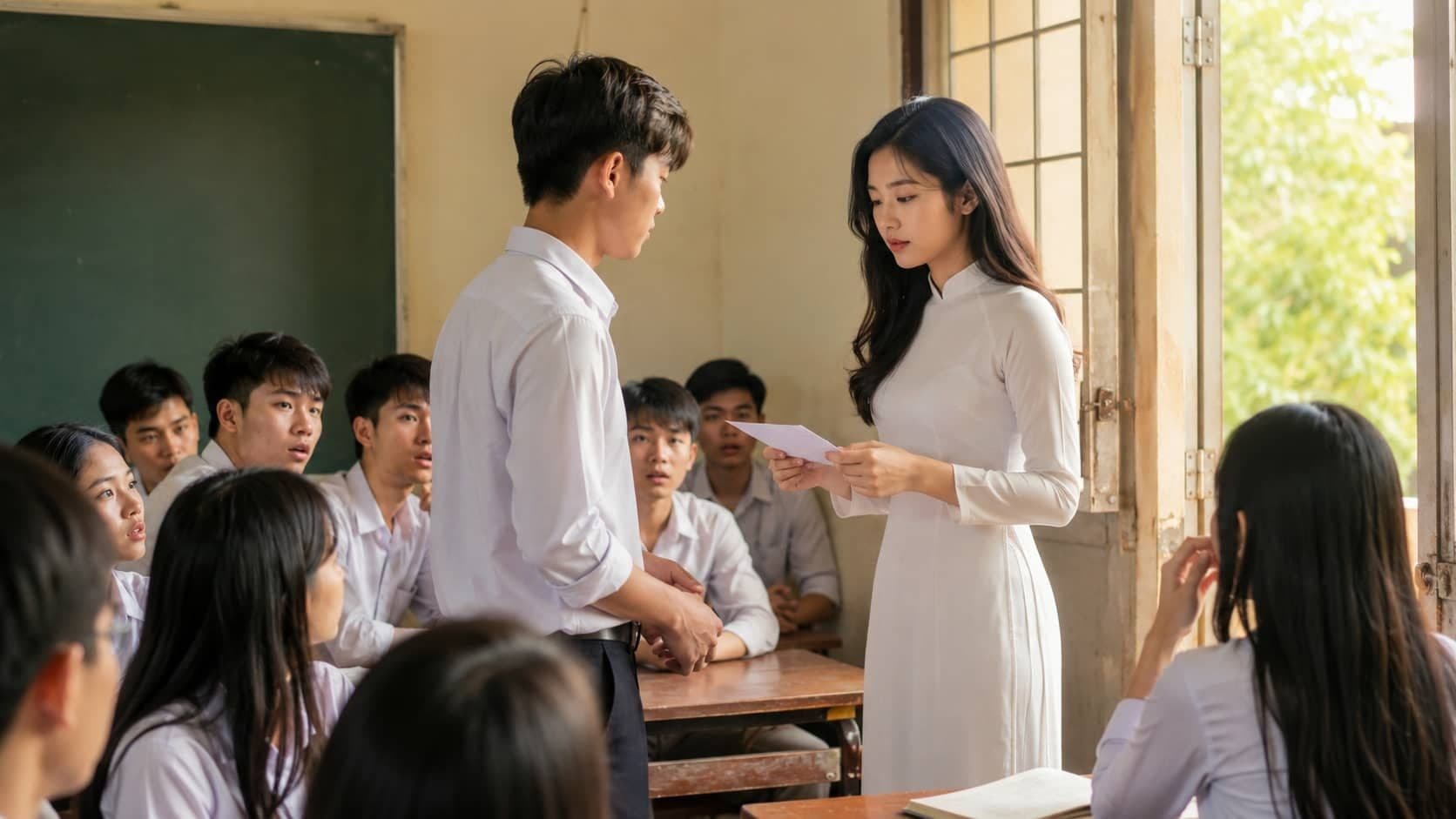 Sinh viên nhận một lá thư chân thành về tình yêu, học tập, trách nhiệm và tương lai