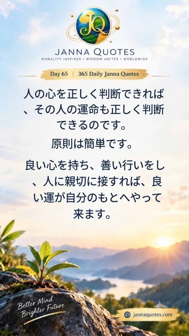 善良な心、善い行い、人への思いやり、幸運、そして成功のために心をより良く整えることの大切さを象徴する感動的なイメージ。