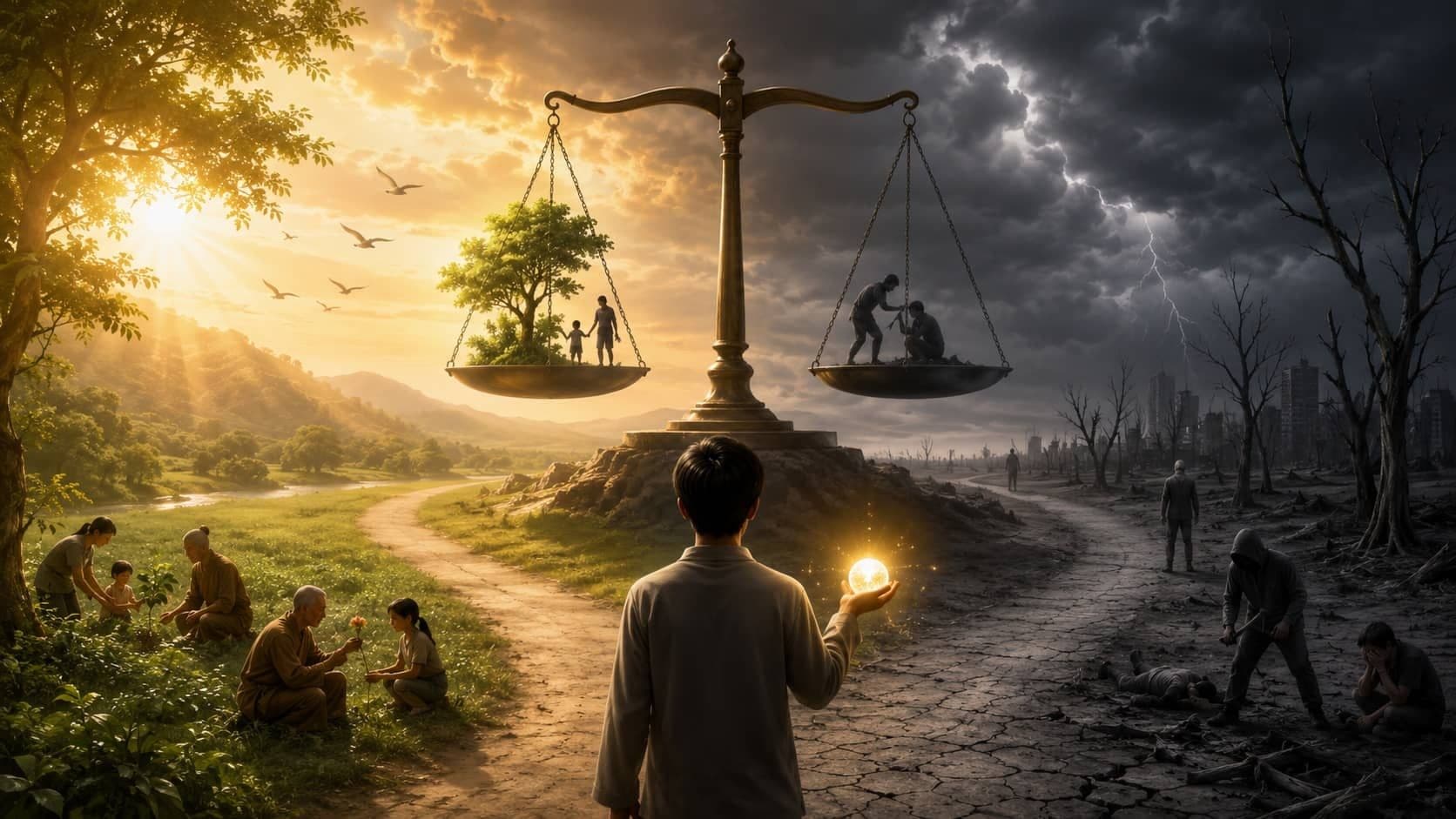 THE BASIC PRINCIPLE OF THE LAW OF CAUSE AND EFFECT: WHAT WE CAUSE OTHERS WILL RETURN TO US